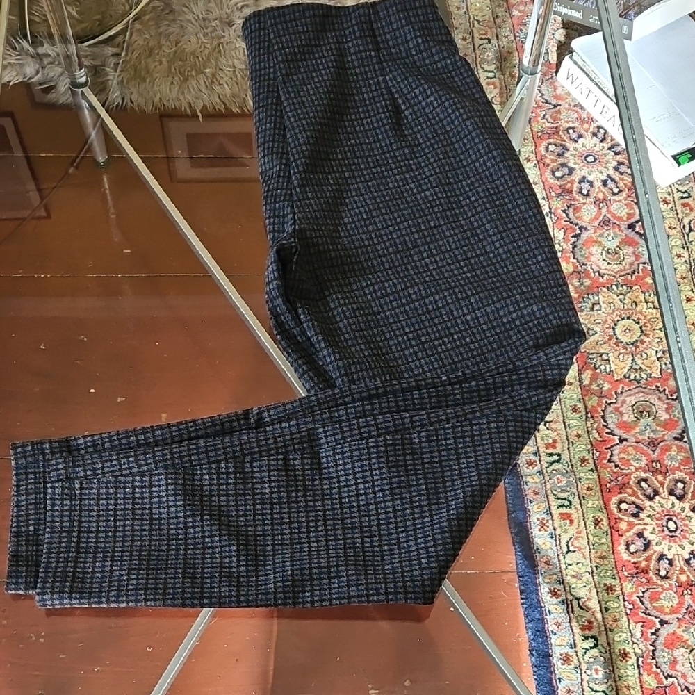 Mac And Me Pull On Stretch Houndstooth Pants